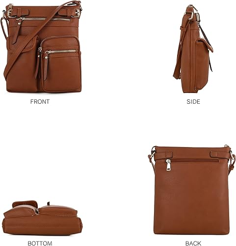 Miniatura 2 de Bolso tipo bandolera para mujer SG SUGU Katie, liviano, con varios bolsillos