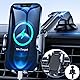 スマホホルダー 車 ACMEZING 車載ホルダー【業界新型フック式+粘着ゲル吸盤型登場】スマホスタンド カー用品 すまほほるだー エアコン吹き出し口&粘着ゲル吸盤兼用 2in1 携帯ホルダー 片手操作 伸縮アーム 360度回転 手帳型ケース対応 安定性アップ 取付簡単 日本語説明書付き 全機種対応 iPhone/Samsung/Sony/Galaxy/SHARP/など 父の日 プレゼント