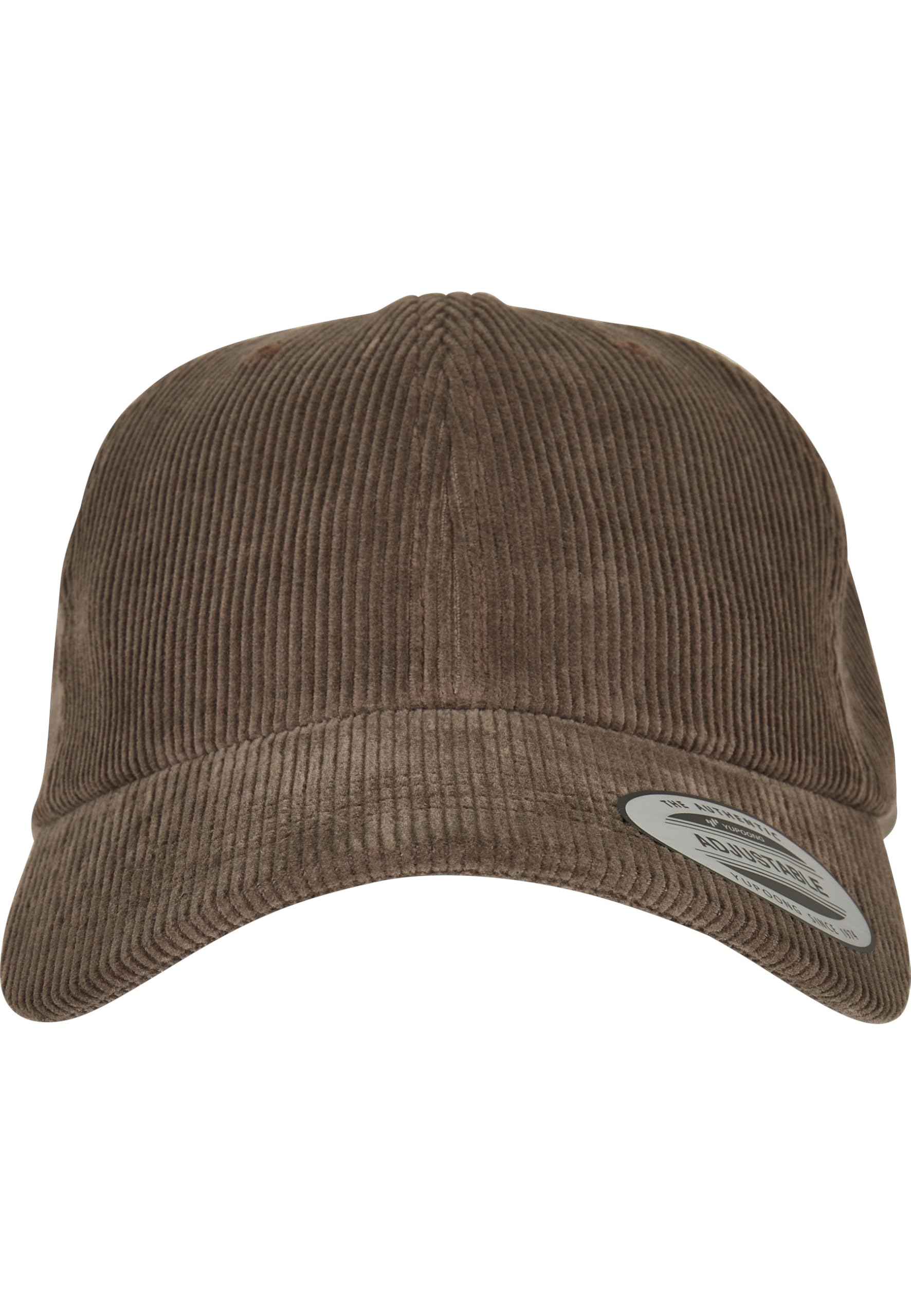 Flexfit Unisex Low Profile Corduroy Dad Cap Baseball Cap, Toffee, One Size