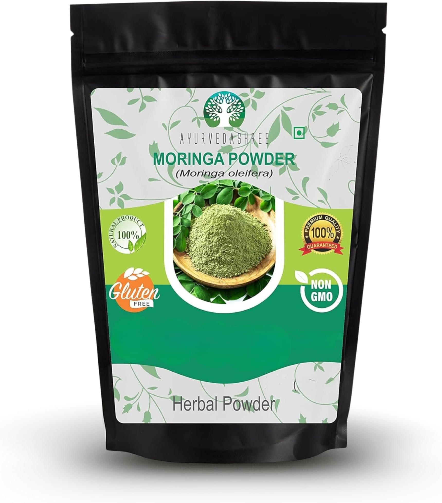 Moringa Leaf Powder 50 Gm I Moringa Olifera Powder I Lab Tested for Purity I Non GMO I Vegan