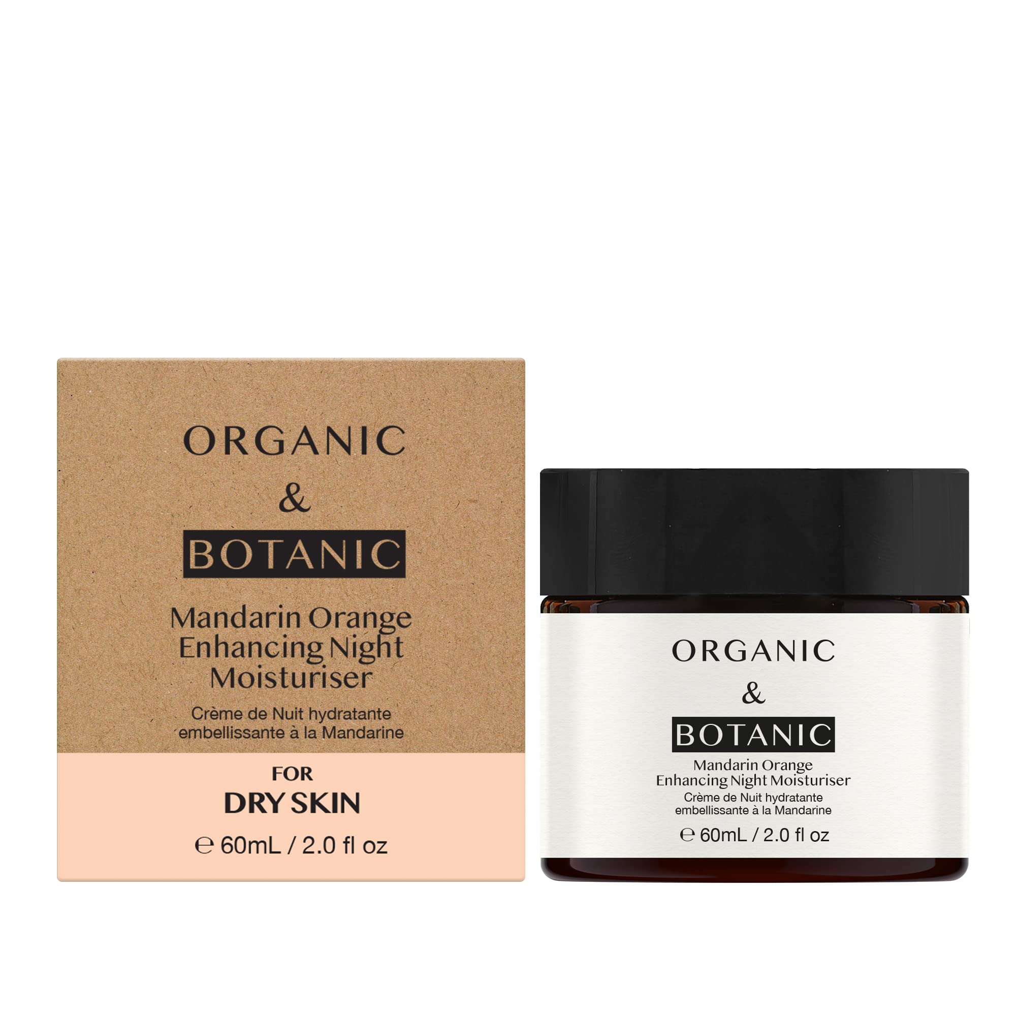 Organic & Botanic Mandarin Orange Enhancing Night Moisturiser 60Ml