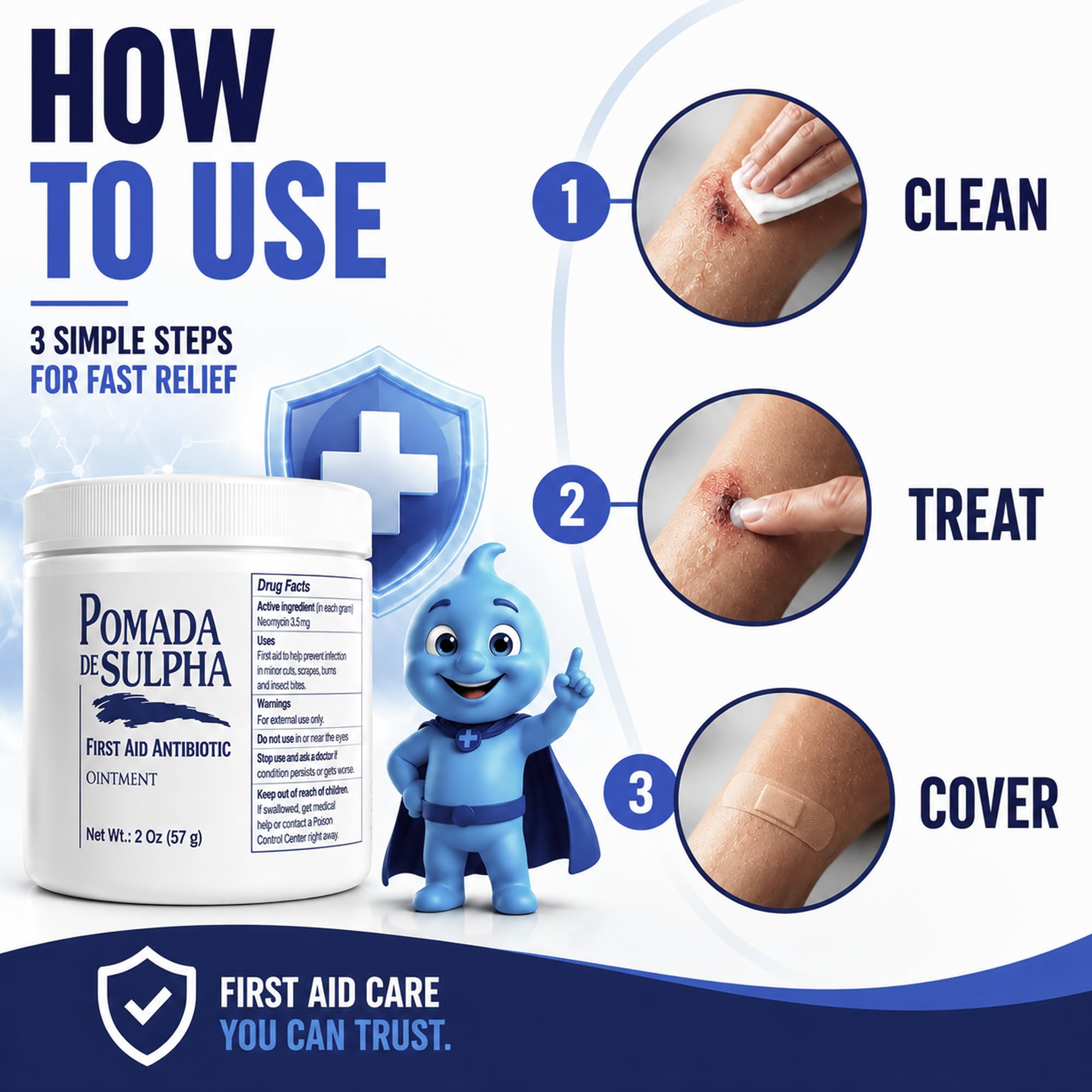 First Aid Antibiotic Ointment | 2 oz | 1-Pack — Amazon image 4