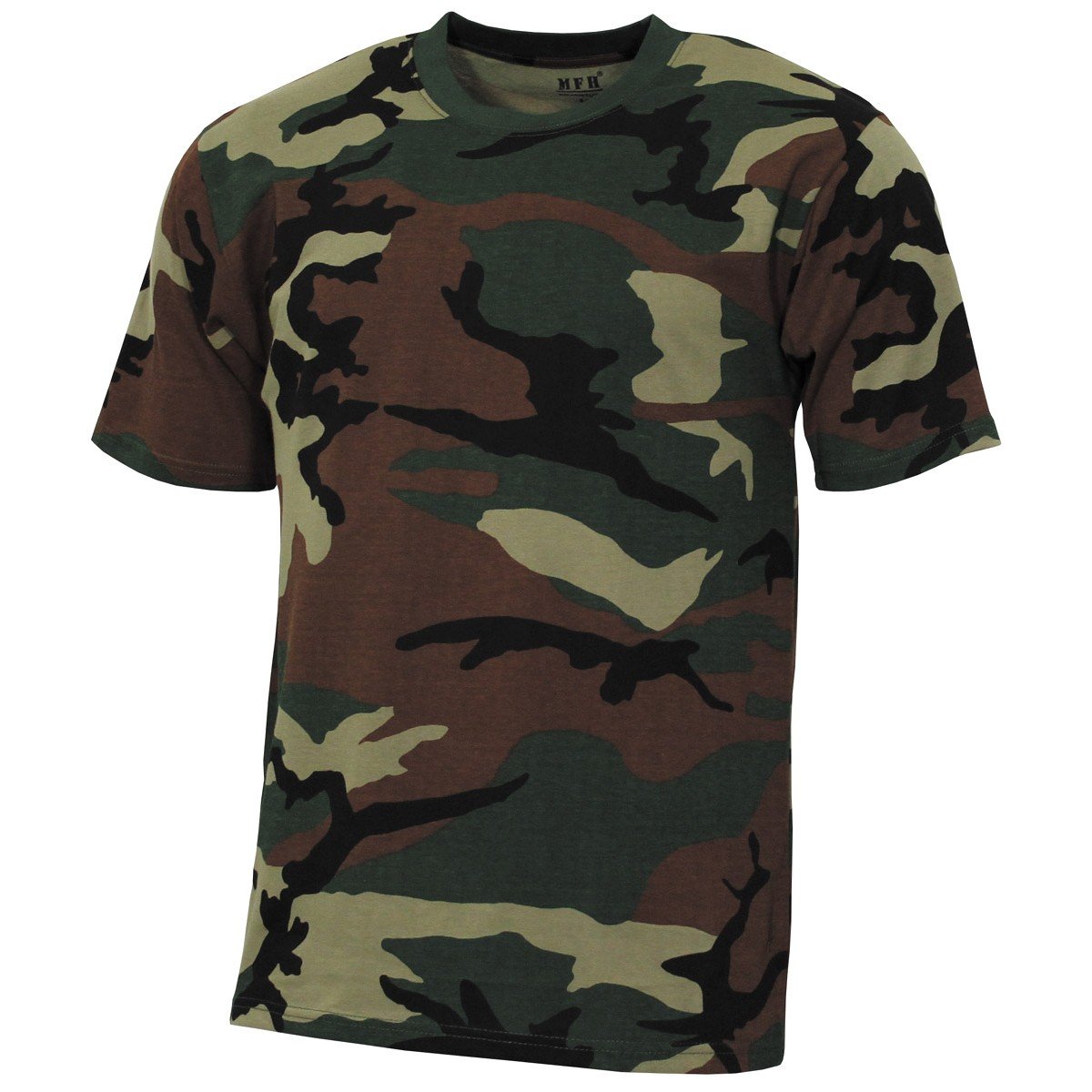 MFH Men's US Streetstyle T-Shirt Woodland Size XXL