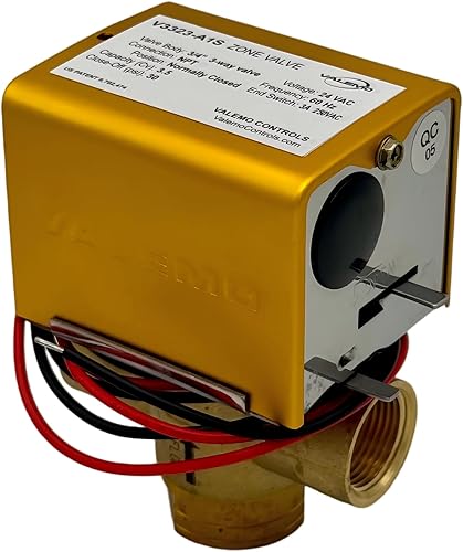 Miniatura 37 de V3417-A1S Válvula de zona motorizada, 3 vías, 1" sudor, normalmente cerrada, 24 VAC, con interruptor final