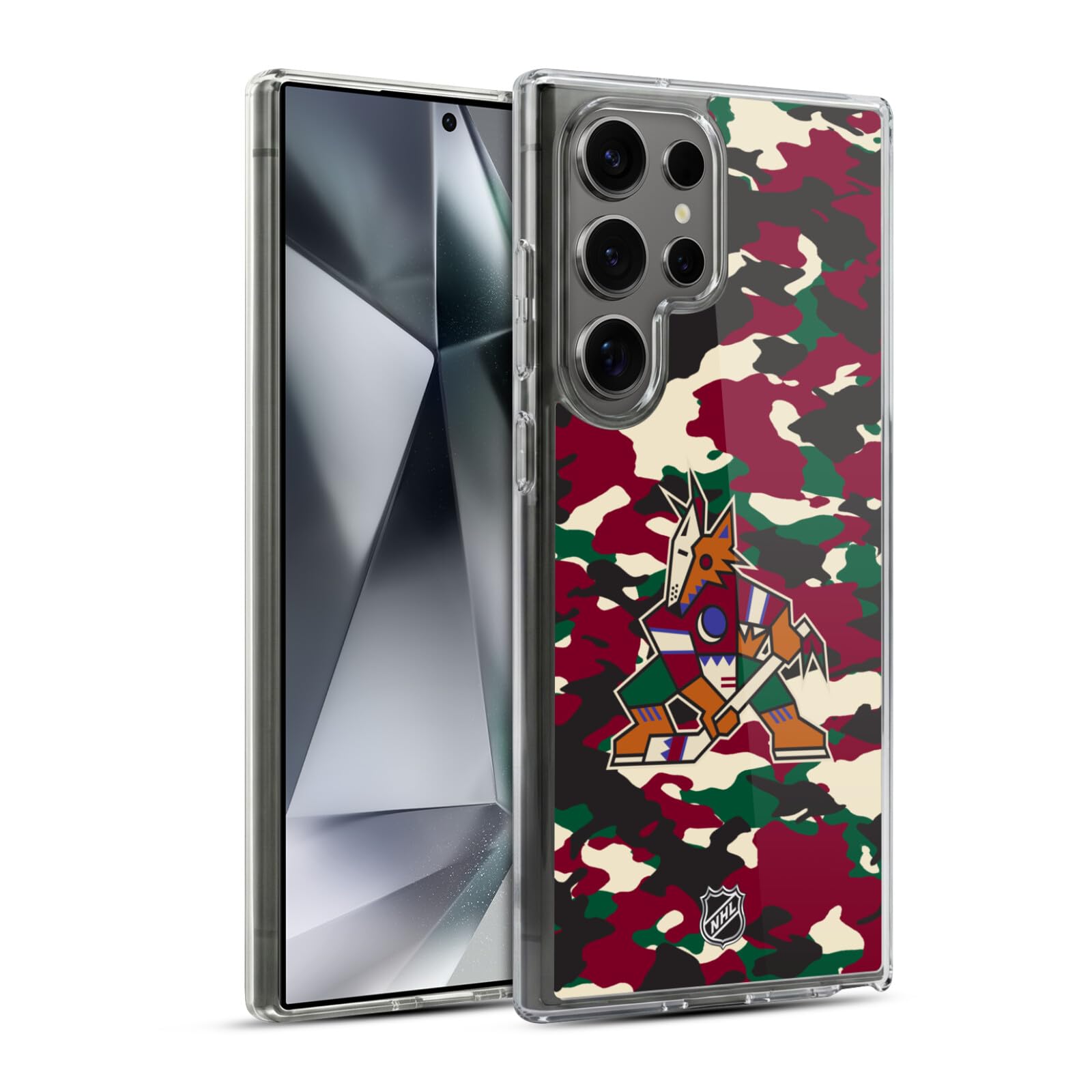 Coque de qualité militaire NHL Arizona Coyotes pour Samsung S24 Ultra - 8