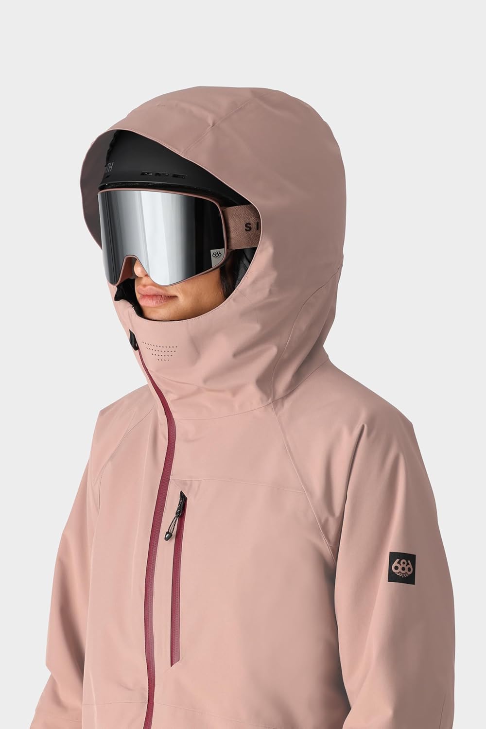 686 Women's Hydra Insulated Jacket - Mechanical Stretch Thermal Clothing - Water & Weather Resistant
