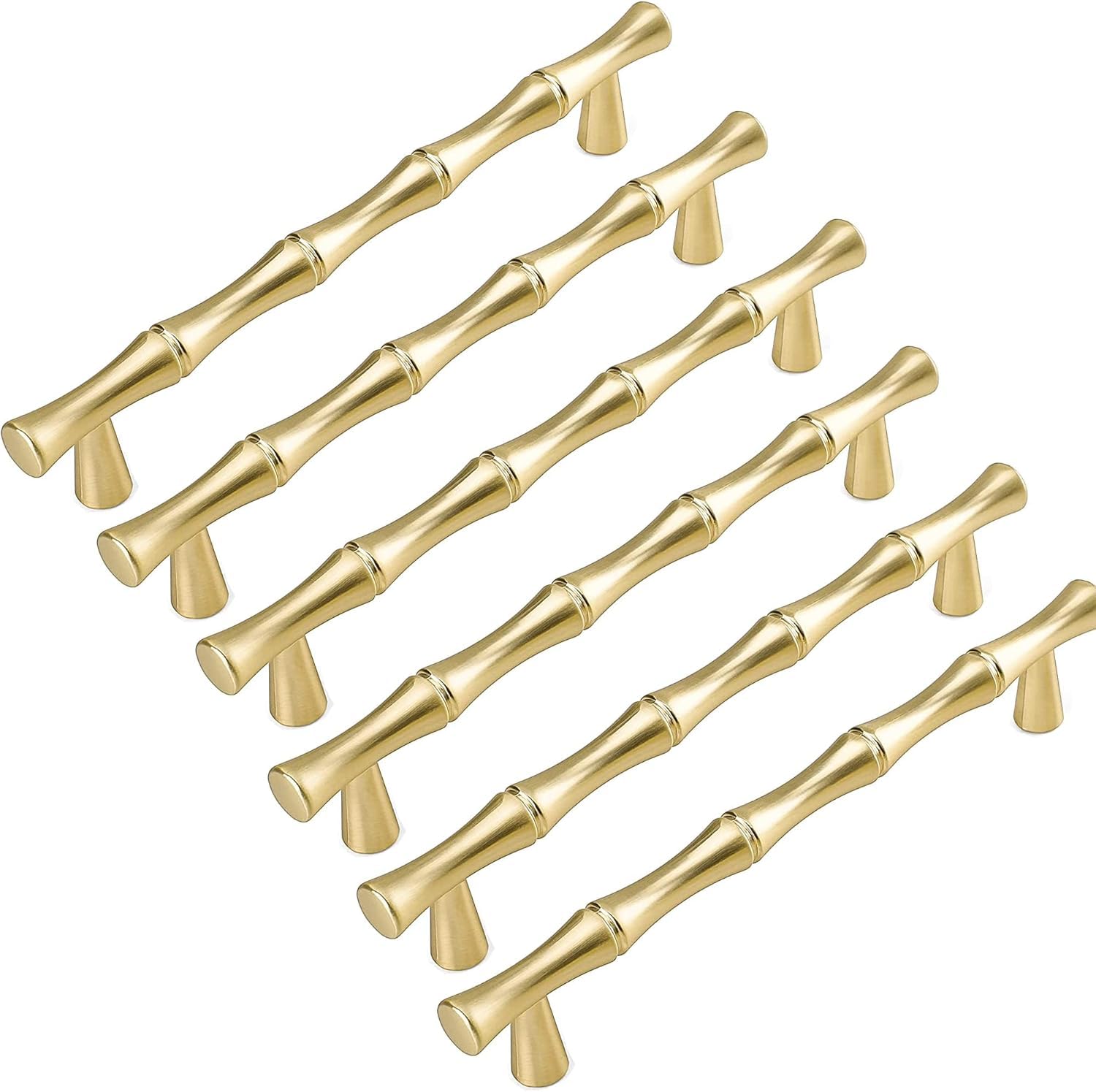 Goldenwarm Lot De 10 Poignee De Meuble Cuisine Dore Poignée