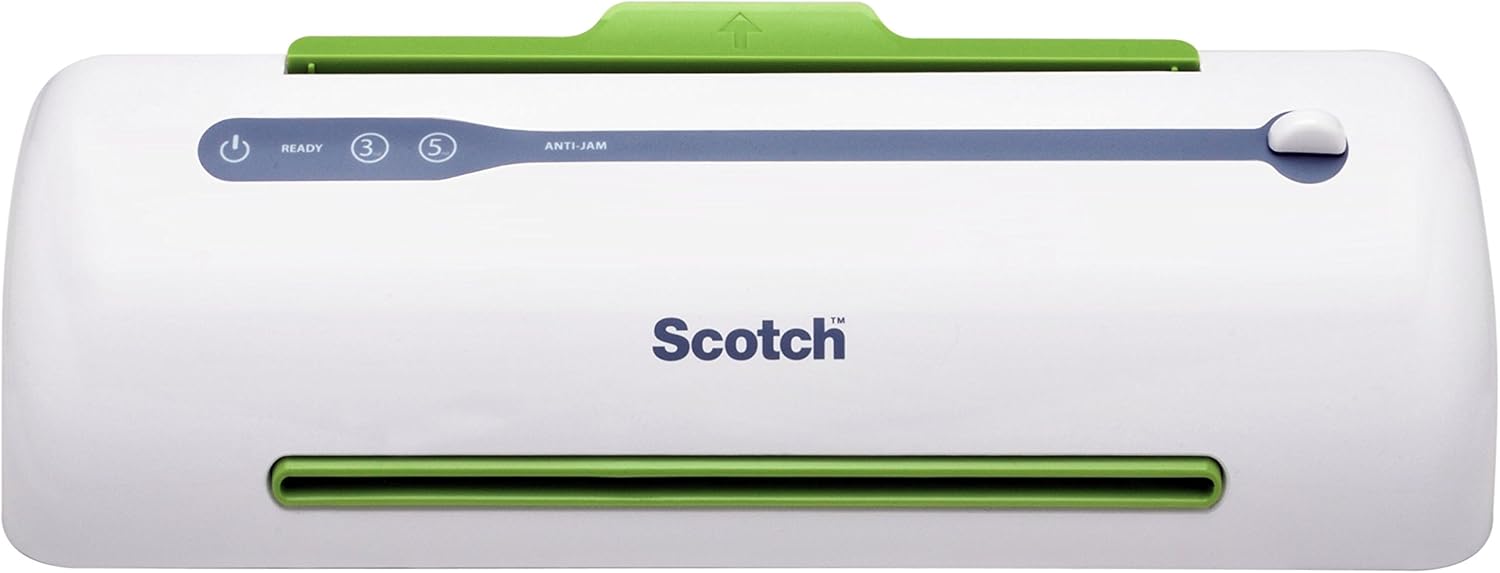 Scotch PRO TL906 Thermal Laminator and Scotch Thermal Laminating Pouches Bundle