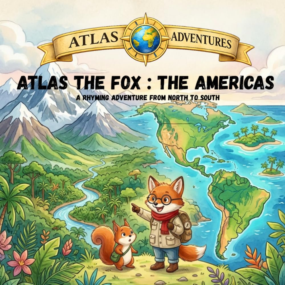 Atlas the Fox : The Americas: A Rhyming Adventure from North to South (Atlas Adventures)
