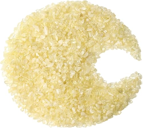 Vista 100 de ZHIYUXI Piedras de cristal de cornalina para pecera, grava, jarrón de relleno, cristales triturados, cristales curativos pulidos, piedra de cuarzo K