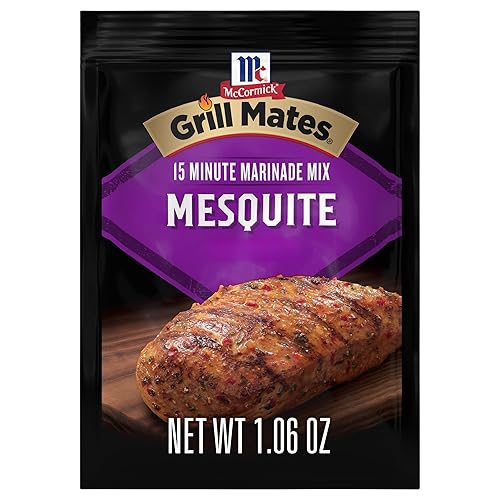 McCormick Grill Mates Mezcla de adobo de mezquite, 1.06 oz
