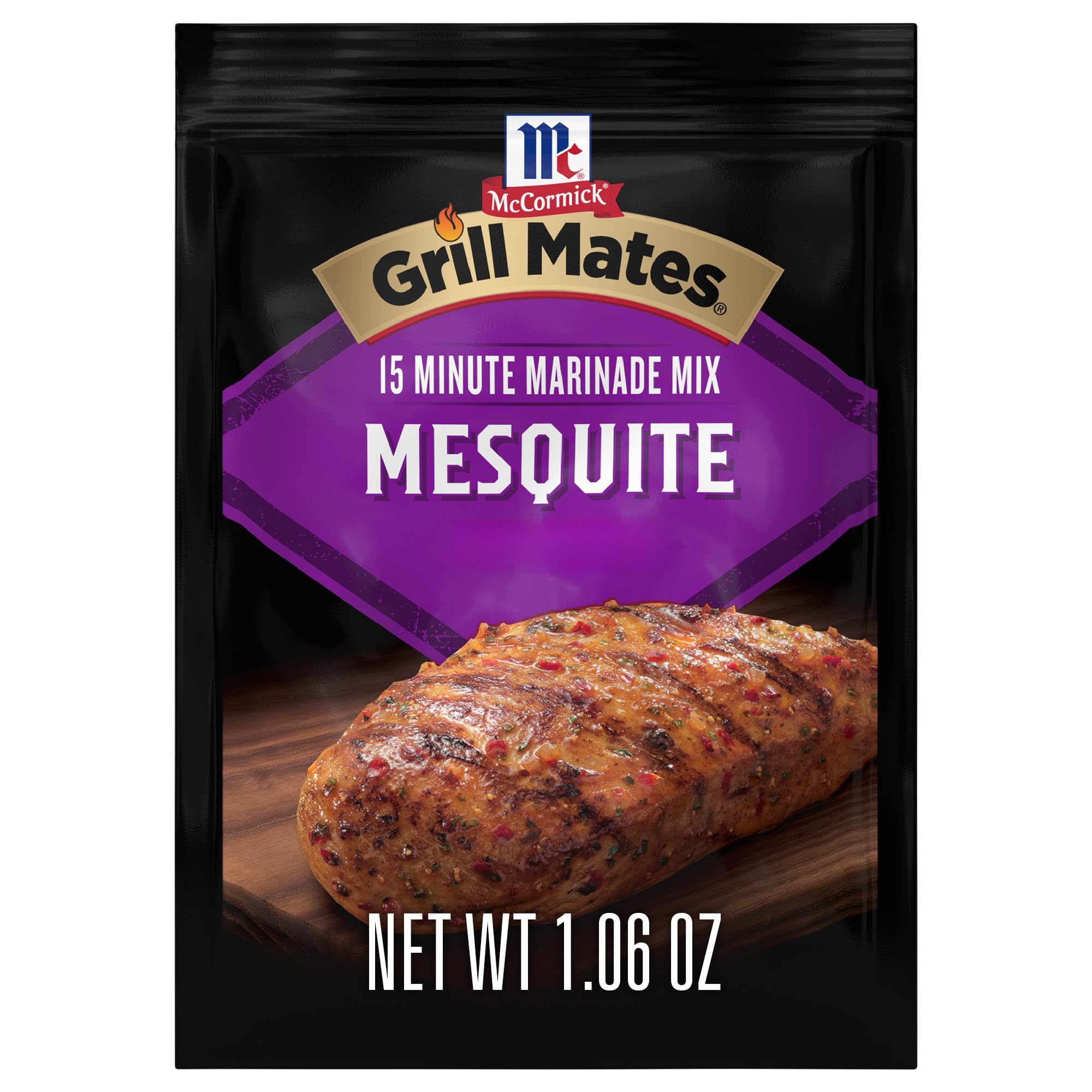 McCormick GRILL MATES Mesquite Marinade 1 x 30g Sachet American Import