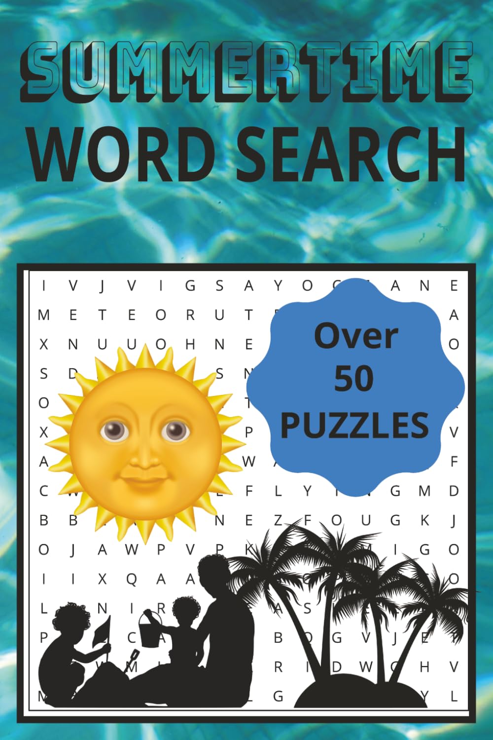 Summertime word search over 50 puzzles