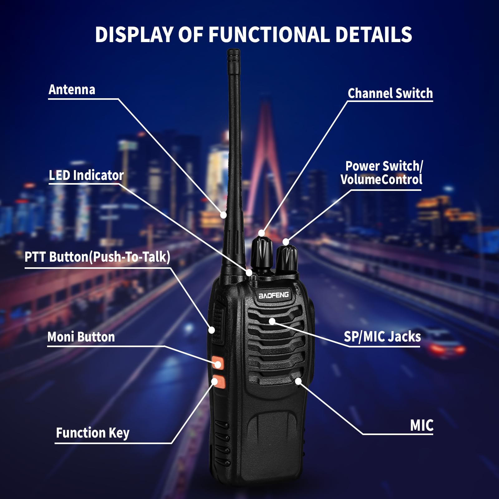 BAOFENG 888S walkie talkies for Adults walkie talkies for Adults 16 Channel Professional Radio Handheld ?10PC? (Cranberry)