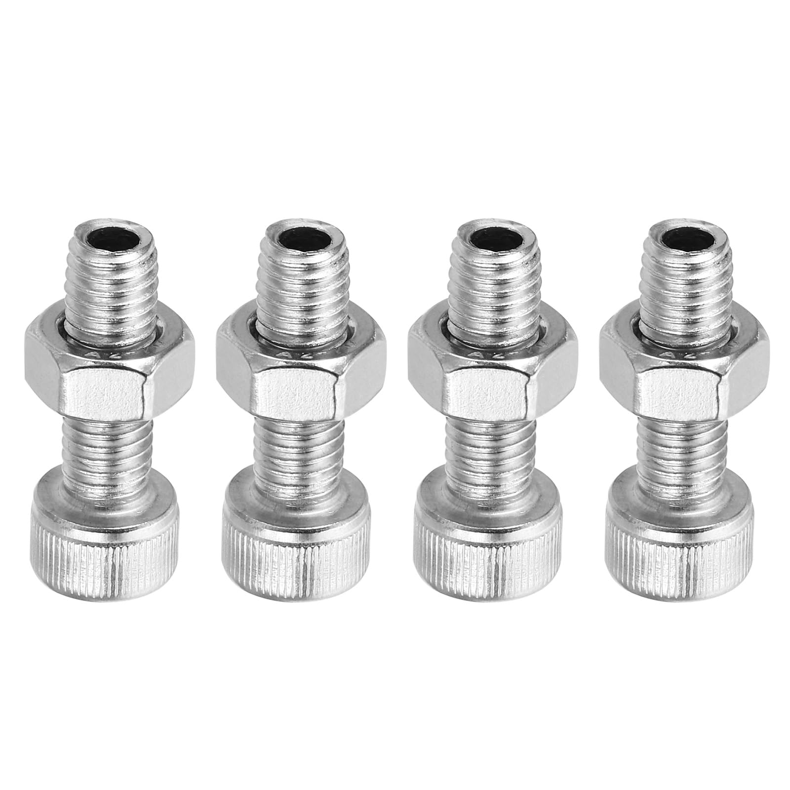 PATIKIL M8x25mm 304 Stainless Steel Hollow Bolt