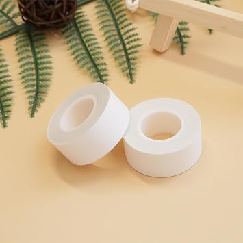 Label Tape Continuous Waterproof Label Tape Thermal Sticker Labels 0.59in X 13.12Ft(15mmX4m) Suitable for Most Label Maker for Home, Office, School, Barcode, Name, Date, Price etc(White, 2Rolls)