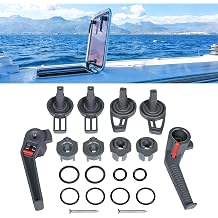 for Lewmar Large Handle Kit - Complete LH/RH Set Replaces 361680990, Direct Replacement Part Compatible with Ocean, Low/Medium Profile LP/MP, Flush 3G, Coastline Hatches