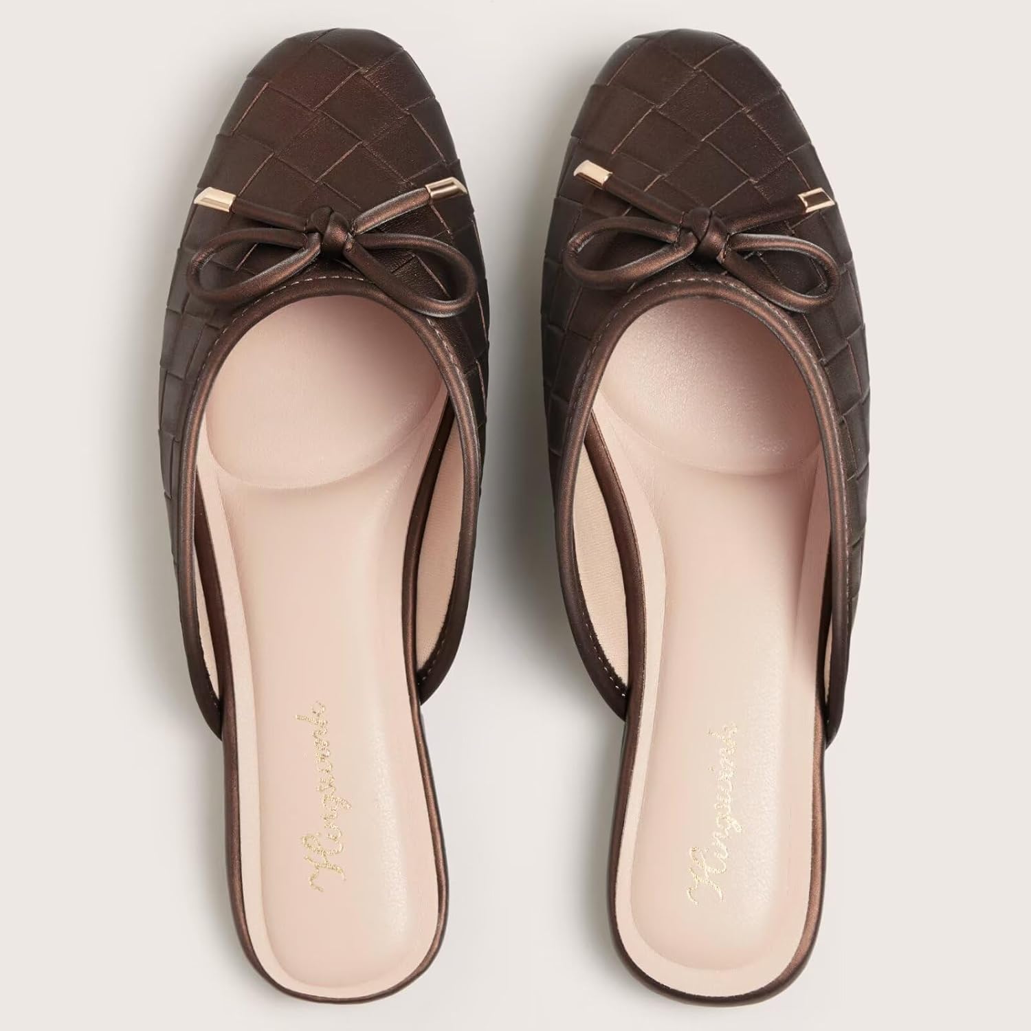 Mules for Women Slip On Flats Office Business Casual Shoes Closed Toe Shoes for Women Dressy Comfortable - Image 5