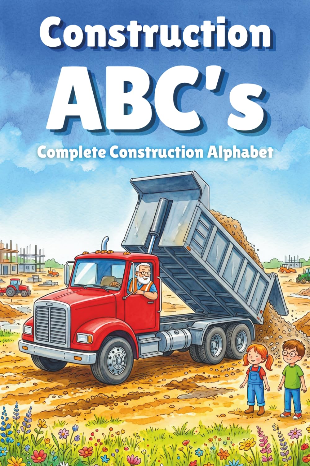 Construction ABC's Book: A Fun Alphabet of Diggers, Dumpers and Big Machines for Little Builders