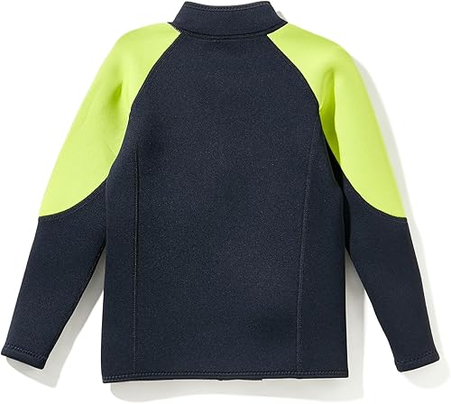 Vista 19 de Traje de neopreno para niños y niñas, 3T 4 T, chaqueta de neopreno de 0.079 pulgadas, talla juvenil 6-14 0.118 in Kid Top-Rosa