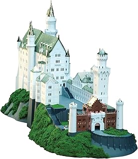 Doyusha 1/220 Western Castle Neuschwanstein Castle Gold Plastic Model NSG Molded Color