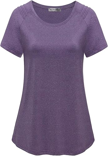 MISS FORTUNE Tops de yoga de secado rápido para mujer