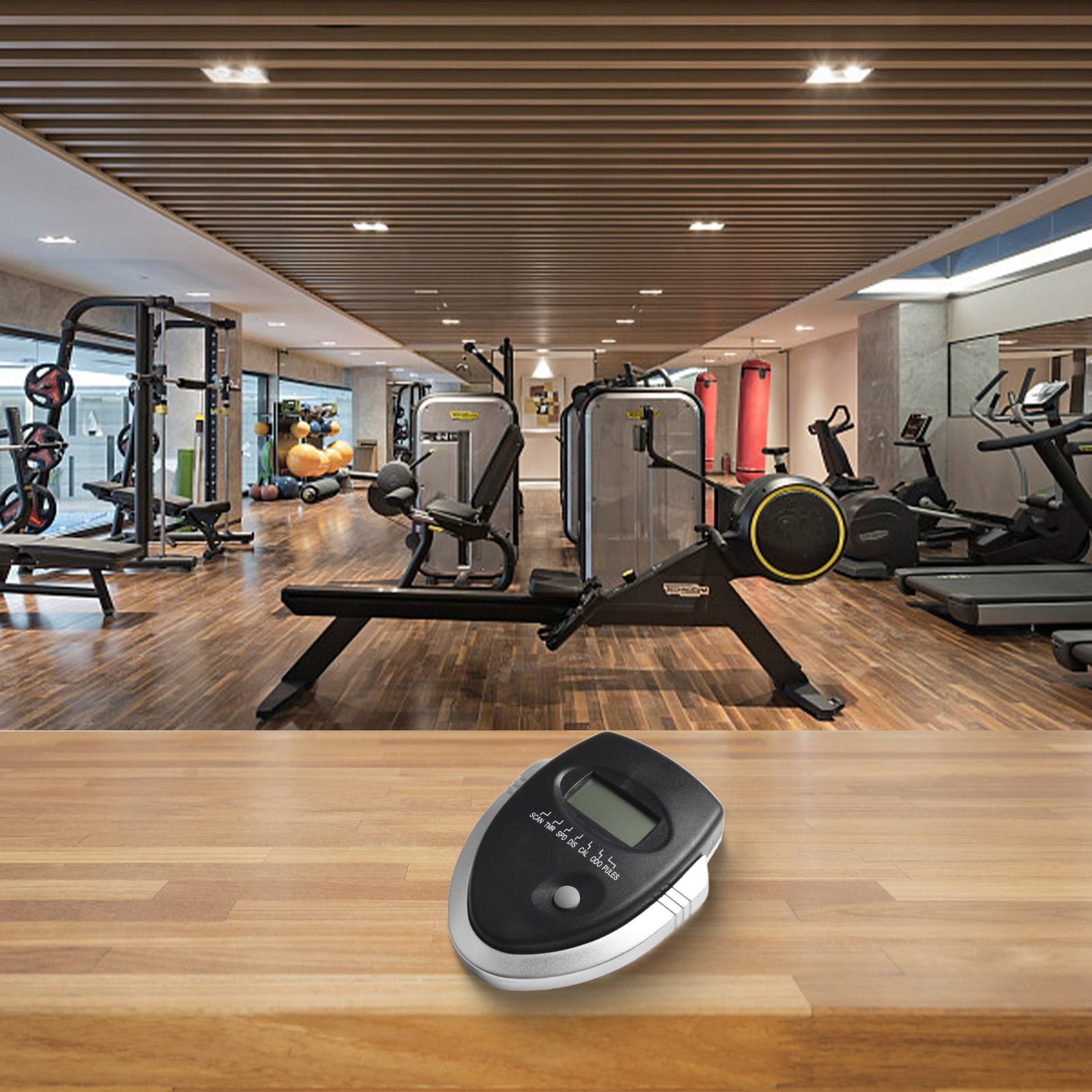 Moniteur Pour Vélo D’Appartement – LCD, Vitesse, Distance, Calories, 82x175mm (Installation Facile)