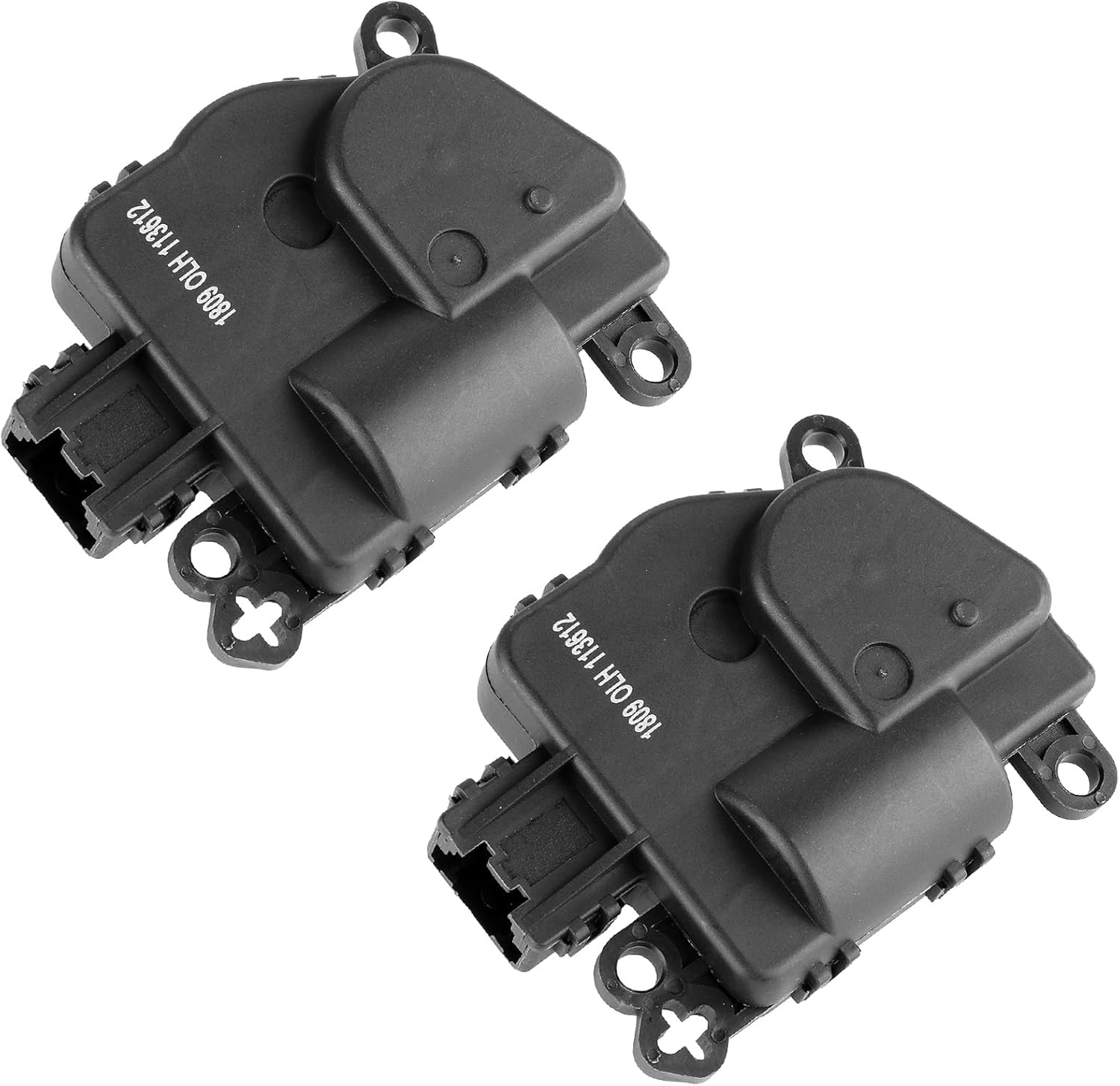 SCITOO Temperature Blend Door Actuator 68238243AA Air Door Actuator Replacement for 2014-2016 for Chrysler,2014-2016 for Dodge,2014-2015 for Ram,2Pack