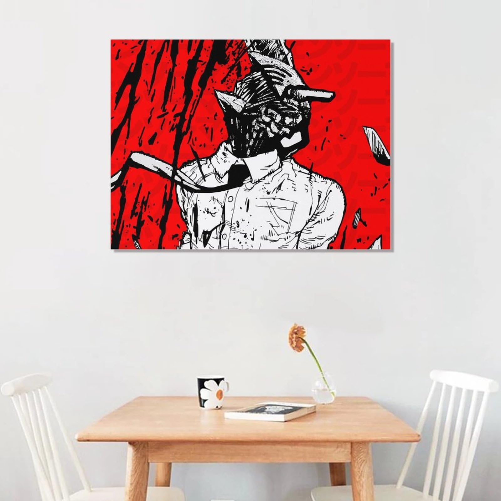 チェーンソーマン　額縁　絵画 チェンソーマン』額装高精細デジタルカラー | あじ速