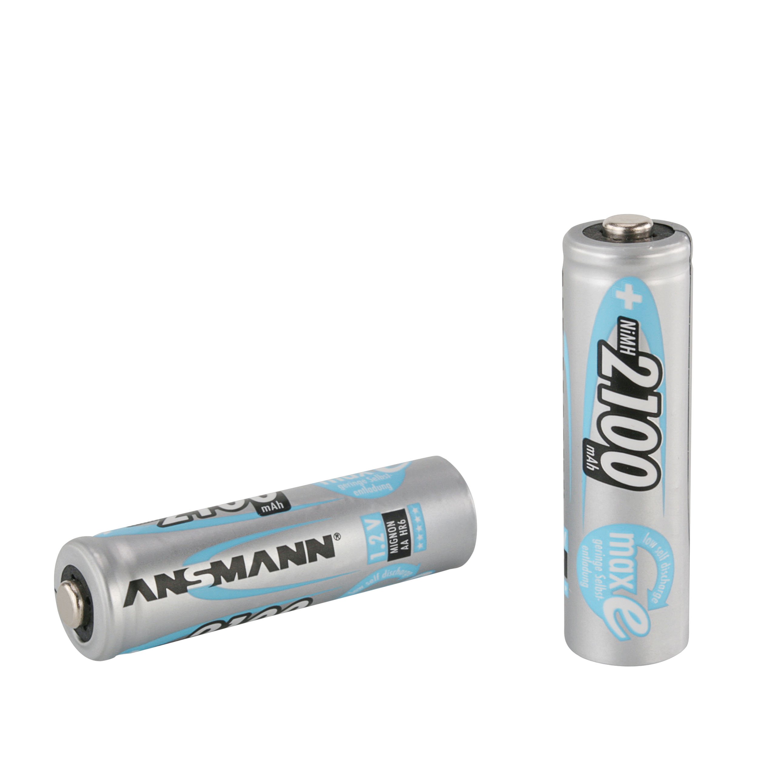 Ansmann 5035052 MaxE AA 2100mAh Batteries - 4 Pack (Silver)