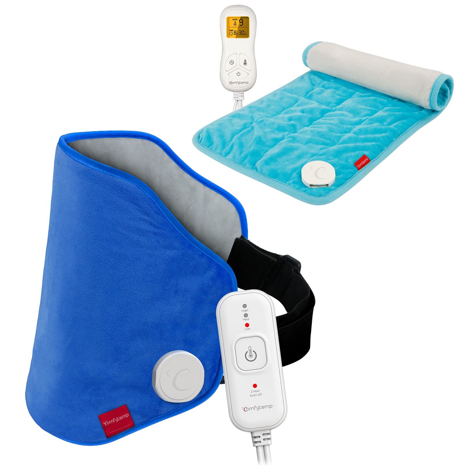 Buy Comfytemp Heating Pad for Back Pain Relief, Electric Menstrual