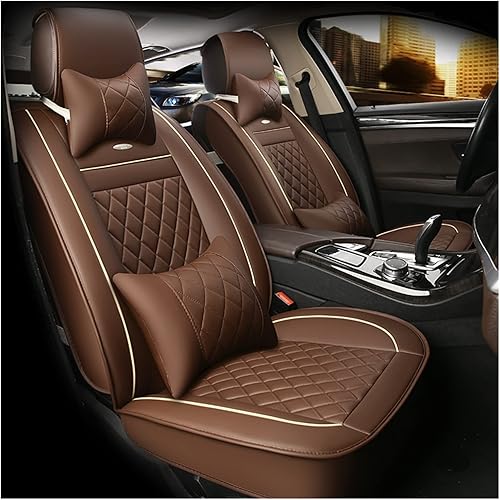 Miniatura 4 de Fundas universales de cuero para asiento de automóvil, compatibles con Mazda 6, 3, CX-5, CX7, 323, 626, M2, M3, M6, Axela Familia, accesorios para