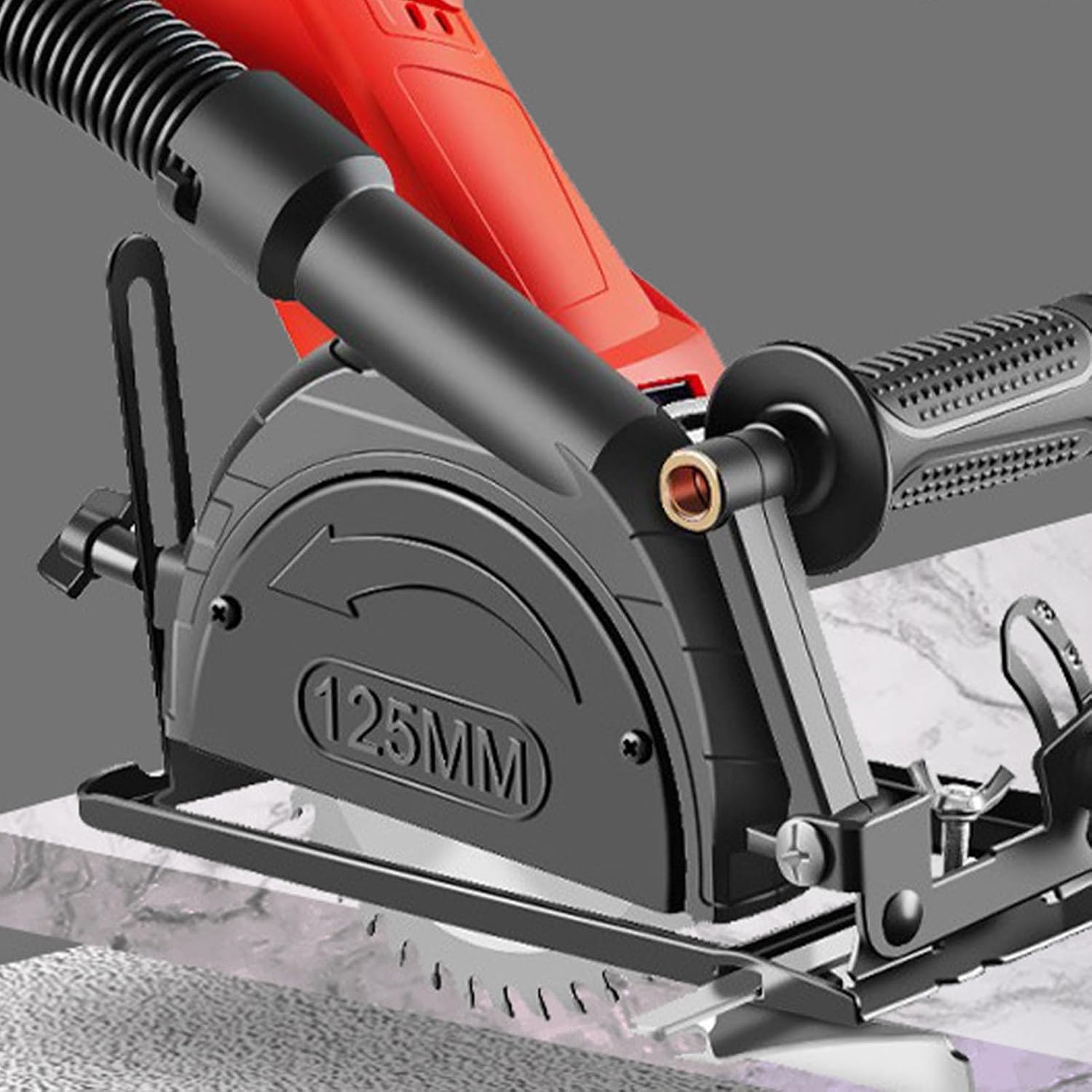 Angle Grinder Holder, 45 Degree Angle Grinder Modified Protective Cover Cutting Machine Bracket for Wood Metal