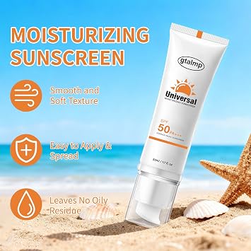 Tinted Sunscreen SPF 50 for Face, Daily Sheer Coverage with Natural Finish, Lightweight Glow & Hydrating Skincare, No White Cast for Women Travel Work Commute