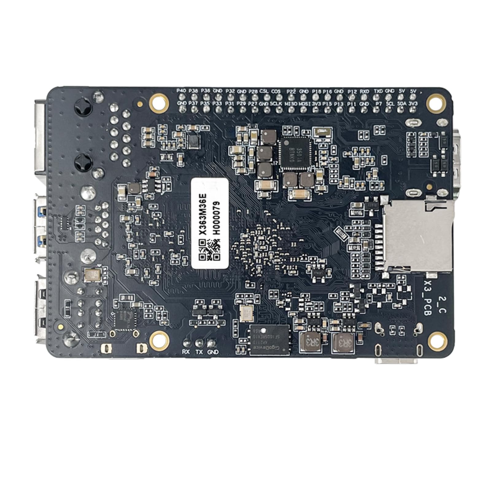 WayPonDEV D-Robotics RDK X3 AI Robot Development Board Kit Quad-Core Cortex-A53 5TOPS BPU 2GB/4GB LPDDR4, compatibile con Raspberry Pi, per lo sviluppo di robotica AI ROS Deep Learning (4 GB, kit