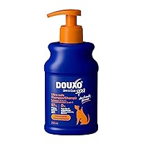 DOUXO® Skin & Coat SPA – Shampoo e Balsamo 2 in 1 per Cani Ultra-Sicuro, 250ml. Deterge e idrata in profondità la cute, rinforza il manto, lascia il pelo morbido, setoso e districato.