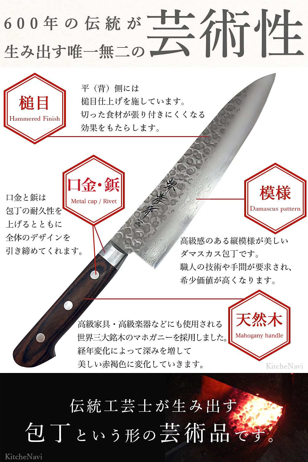 Amazon | 堺孝行 【プロの料理人が愛用する包丁ブランド】ダマスカス