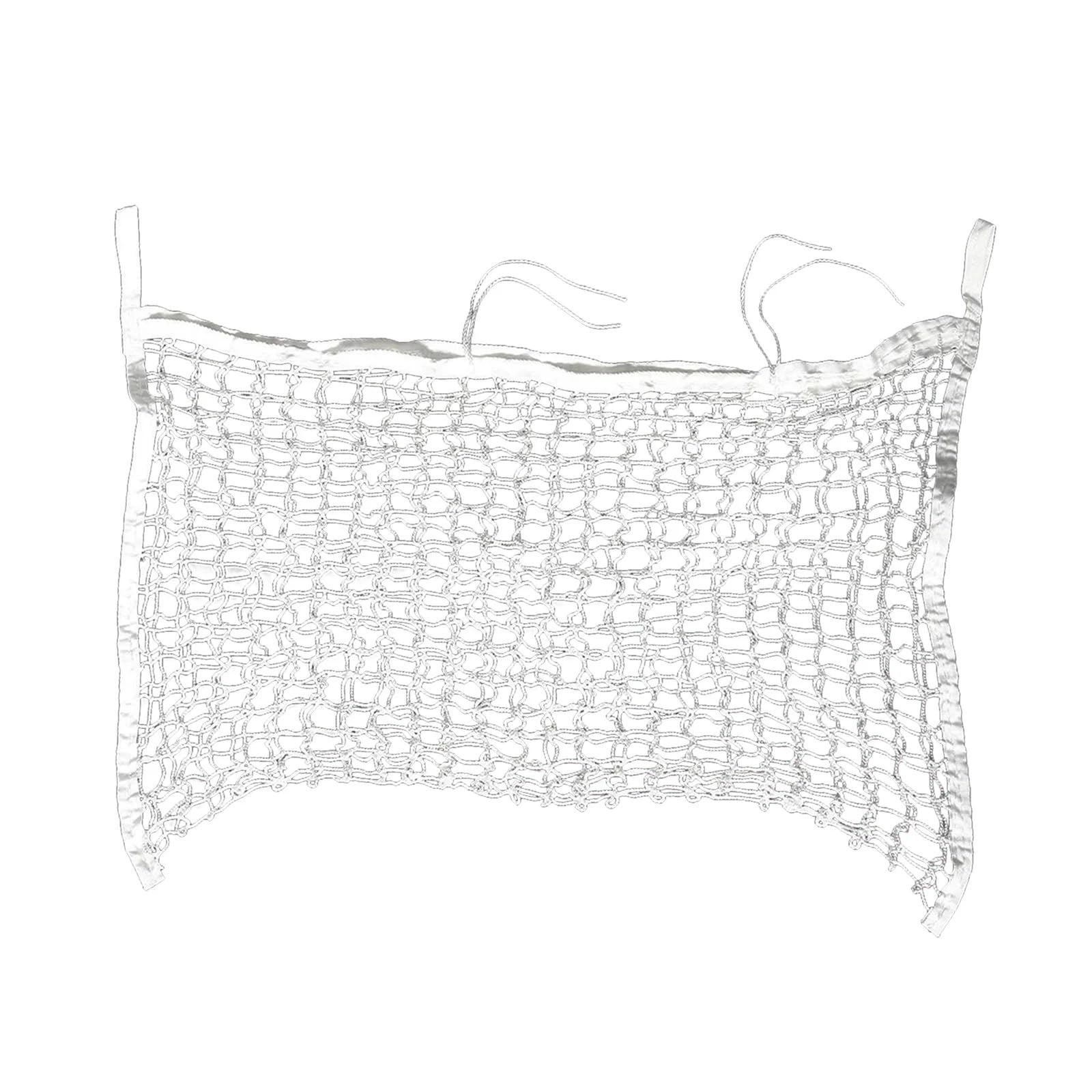 Heunetz for Pferde, langsame Fütterung, große Kapazität, Tasche for Reitsportbedarf, 120 x 90 cm(White160x100cm)