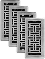 Vista 38 de Decor Grates AJH410-NKL Registro de suelo, 4 x 10 pulgadas, níquel