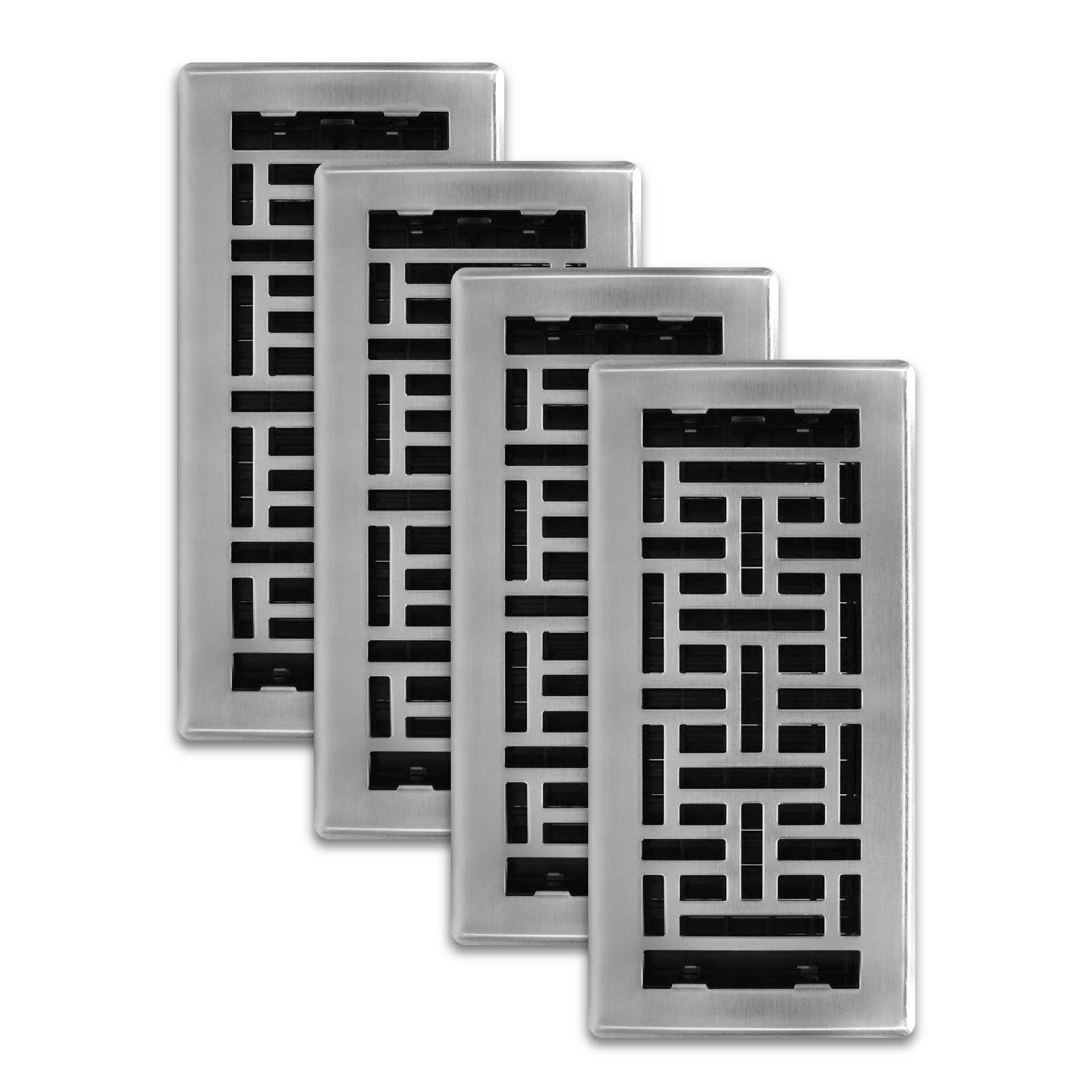 Registro de suelo oriental soluciona rejillas viejas pack de 4 unidades