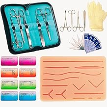 felthouse Suture Practice Kit Suturing Practice Kit Suture Pad Suturing Kit Ultimate Suture Practice Kit - Suturing Practice Set With Suture Pad - Ideal For Medical Students & Training Professionals.