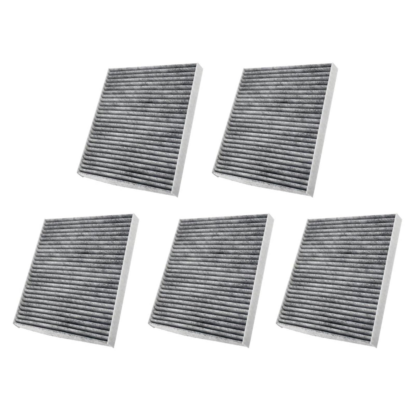 Filtr kabinowy Filtr powietrza samochodowy pasujący do Hondy Insight 2010-2022 Filtry z włókna węglowego 80291-T5R-A01 80291-TF0-405 80291-TF0-E01 CF11182(5PCS)