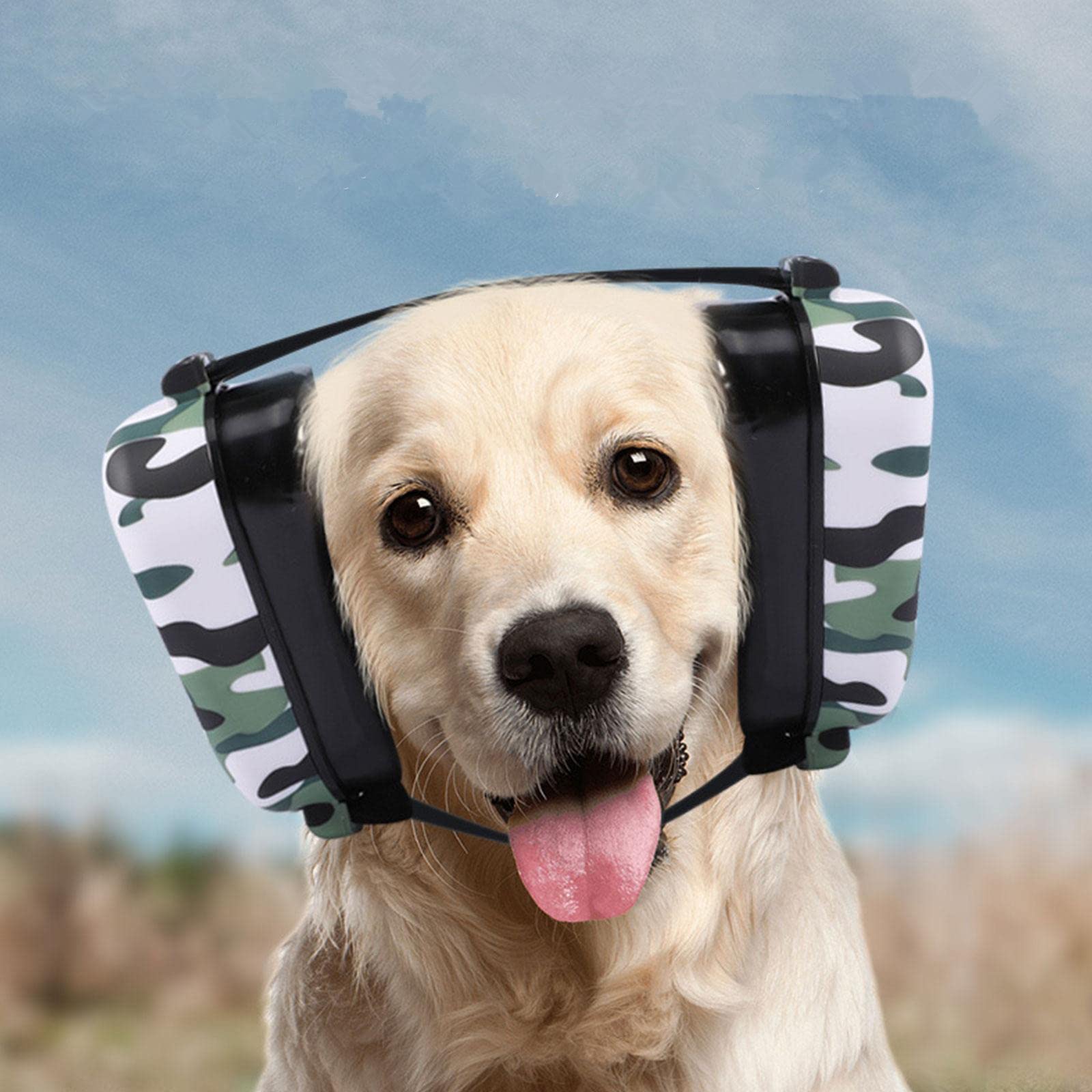 Protección auditiva para perros, orejeras para perros, protección contra el ruido del perro, fuegos artificiales