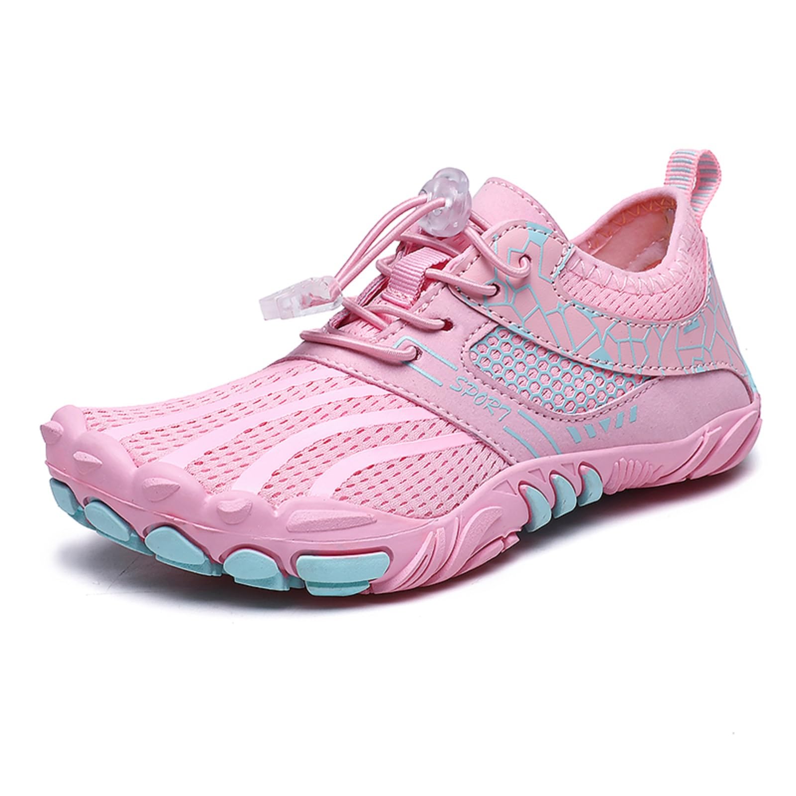 AONEGOLD Zapatos de Agua Niños Niña Barefoot Zapatillas Verano Secado Rápido Respirable Escarpines Antideslizante Piscina Playa Calzado Descalzos