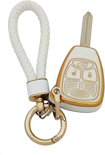 Vista 29 de Funda para llavero VW de TPU suave compatible con VW Volkswagen Jetta Passat Golf Beetle Rabbit GTI CC EOS Accesorios con llavero