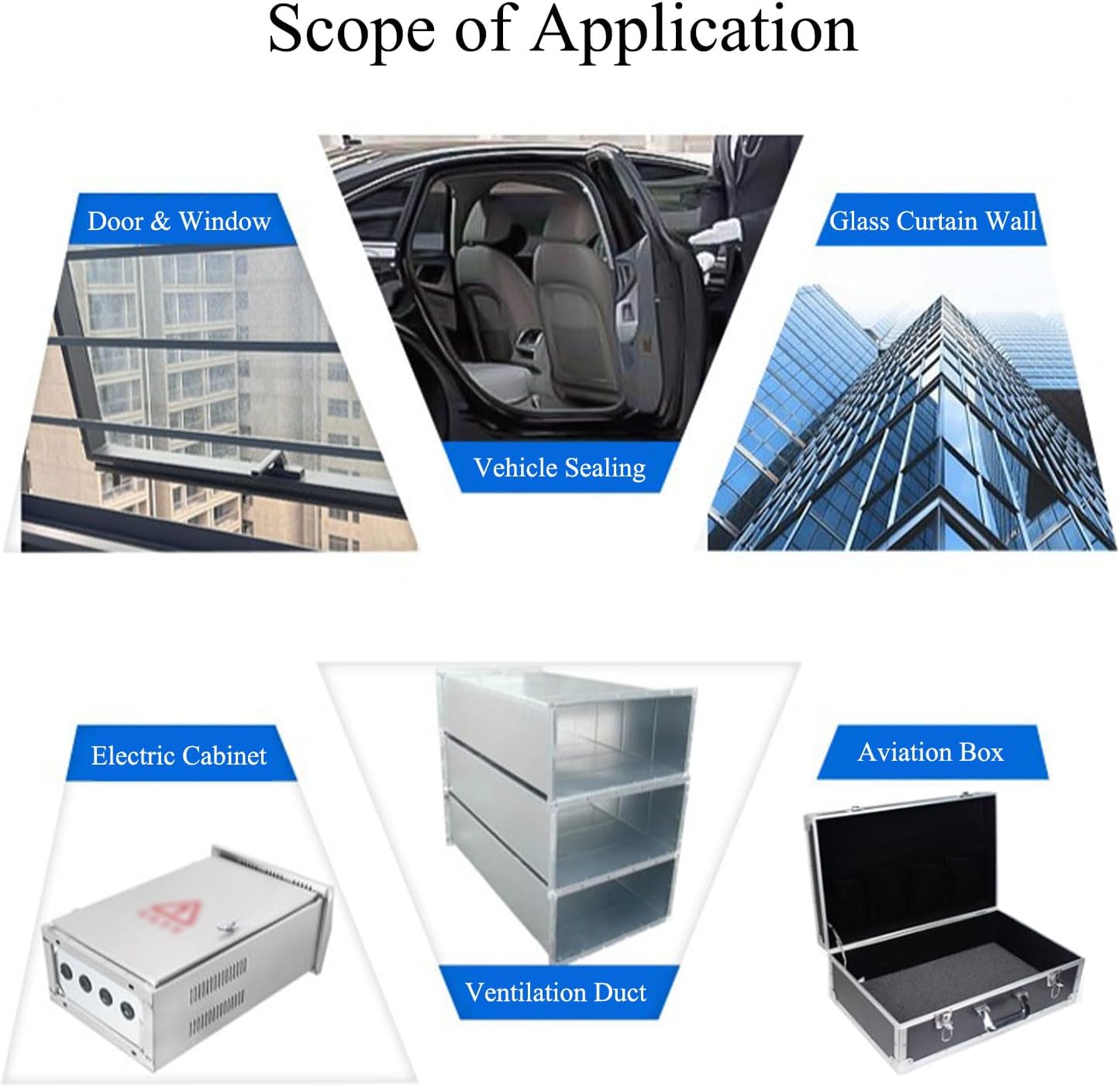 Rubber Foam Sheet Strip, for Door Window | Self-adhesive foam strip, Easy trim, strong bond, flexibility.(Width 20mm)