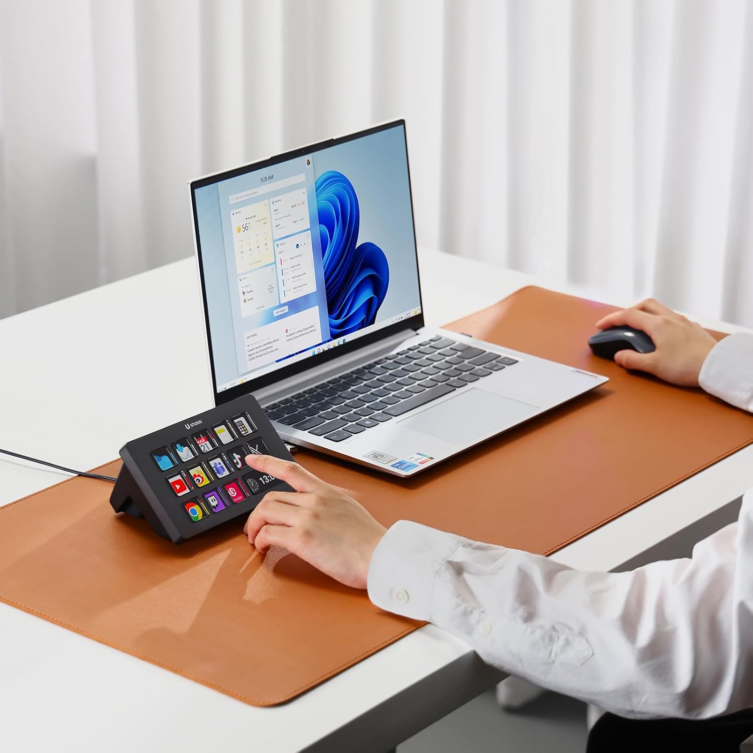 ULANZI Stream Controller D200 setup diagram