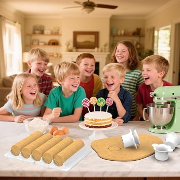 Cake Pop Cutter and Pusher with Tray, High Capacity Baking Mold | Cake Pop Kit with Molds, Sticks, Wrappers & Ties, Perfect for Birthdays, Parties, Weddings and Holiday Treats