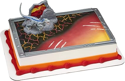 Jurassic World Fallen Kingdom Ensemble De Decoration De Gateaux Amazon Fr Cuisine Et Maison