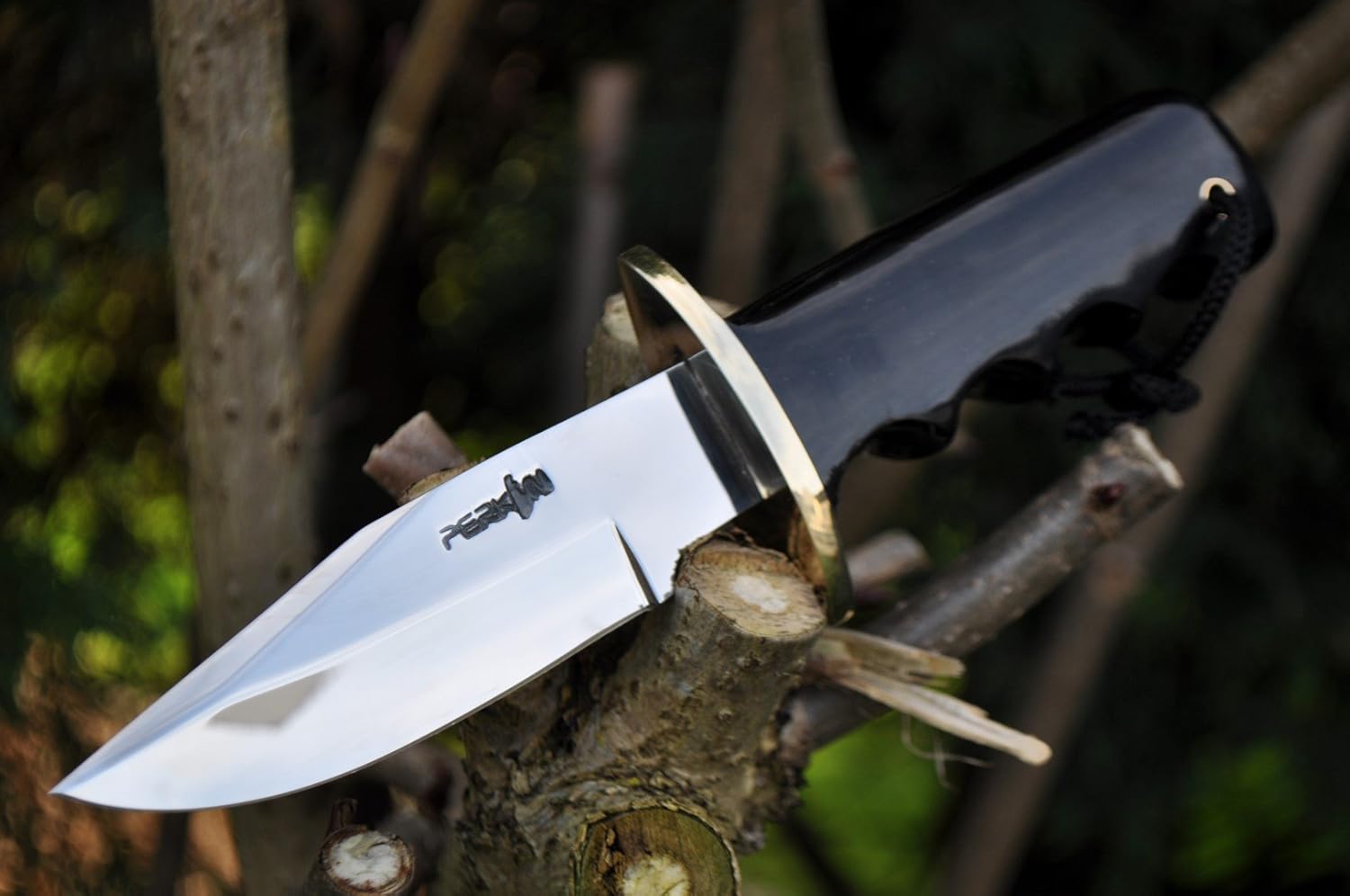 Super Sale 🛒 Perkin Knives - Handmade Hunting Knife - Beautiful Camping Knife - 440c Steel